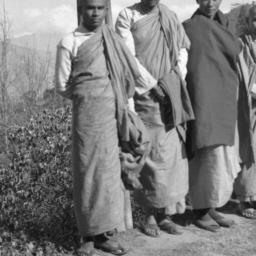 Rindzin Wangpo(?) with thre...