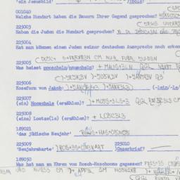Western questionnaire, answ...