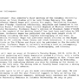 Announcements, 2003-02-07. ...