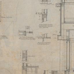 Working drawing #7: Wall se...