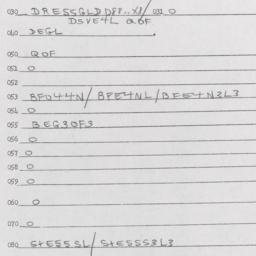 Western questionnaire, answ...