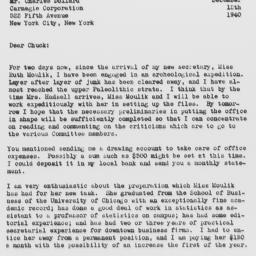 Letter from Samuel A. Stouf...