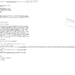 Announcements, 2005-05-07. ...