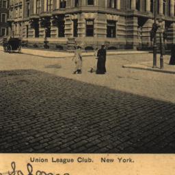 Union League Club. New York.