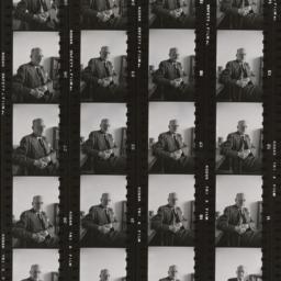 Reinhold Niebuhr contact sheet