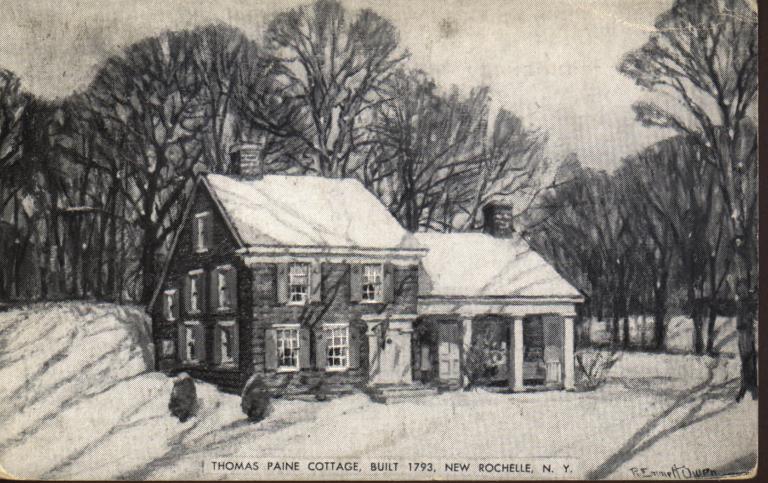 Thomas Paine Cottage Built 1793 New Rochelle N Y Columbia