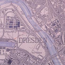 Map of Dresden.