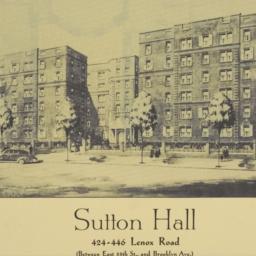 Sutton Hall, 424-446 Lenox ...