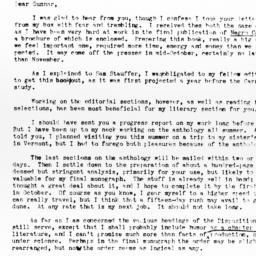 Letter from Sterling A. Bro...