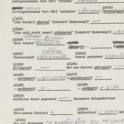 Western questionnaire, answ...