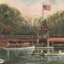 Boat House in Central Park,...