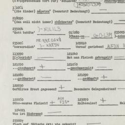 Western questionnaire, answ...