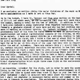 Letter from Louis Wirth to ...