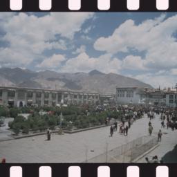 Tibetan demonstrators in Ba...