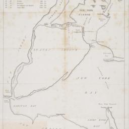 [Map of New York Harbor, Ne...