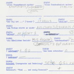 Western questionnaire, answ...