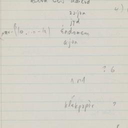 Eastern questionnaire, blue...