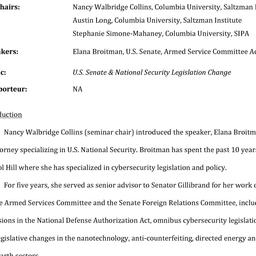 Minutes, 2014-10-28. Defens...