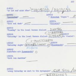 Western questionnaire, answ...
