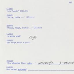 Western questionnaire, answ...