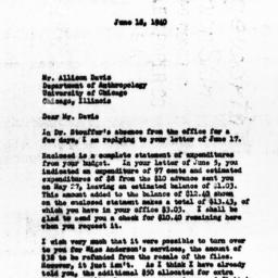 Letter from Rowena S. Hadse...