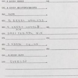 Western questionnaire, answ...