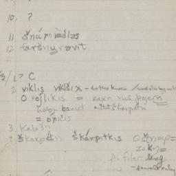 Eastern questionnaire, blue...