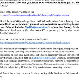 Announcements, 2016-10-25. ...