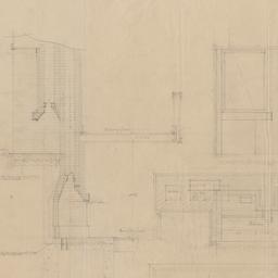 Chimney, fireplace details