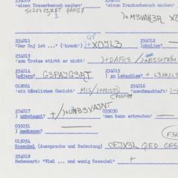Western questionnaire, answ...