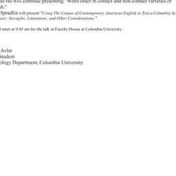 Announcements, 2015-10-23. ...
