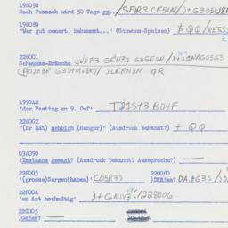 Western questionnaire, answ...