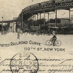 Elevated Railroad Curve 110...