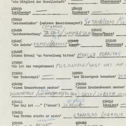 Western questionnaire, answ...