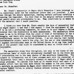 Letter from Morse A. Cartwr...