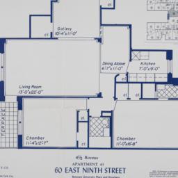 60 E. 9 Street, Apartment 43