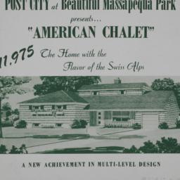 Post City - American Chalet...