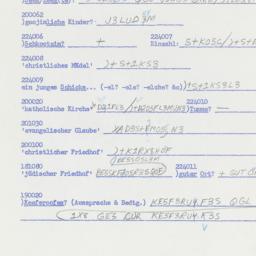 Western questionnaire, answ...