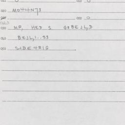 Western questionnaire, answ...