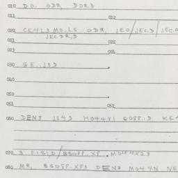 Western questionnaire, answ...