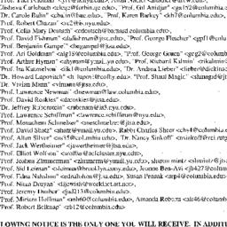 Announcements, 2001-02-07. ...