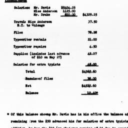 Statement of expenditures f...