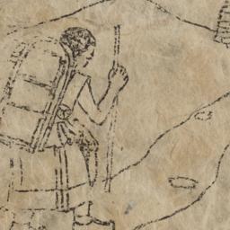 Woodblock illustration of t...
