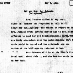 Memorandum from Charles Dol...