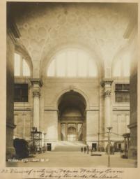 23. View of interior Main Waiting Room looking towards the Arcade