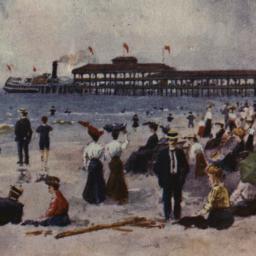 Old Iron Pier Coney Island....