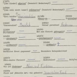 Western questionnaire, answ...