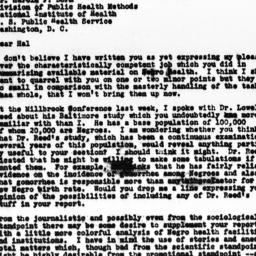 Letter from Samuel A. Stouf...