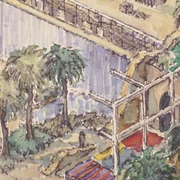 Aerial perspective drawing,...