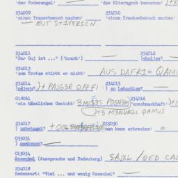 Western questionnaire, answ...
